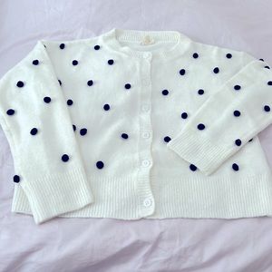 Polka dot sweater
